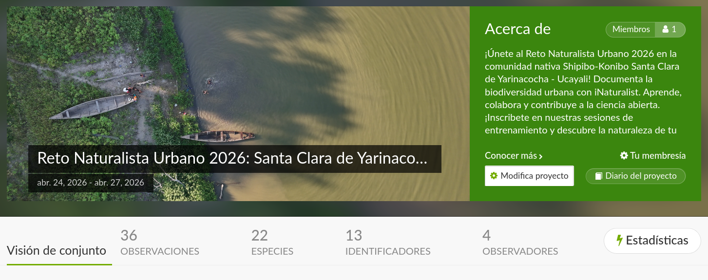 Descubriendo la biodiversidad de Tutishcainyo